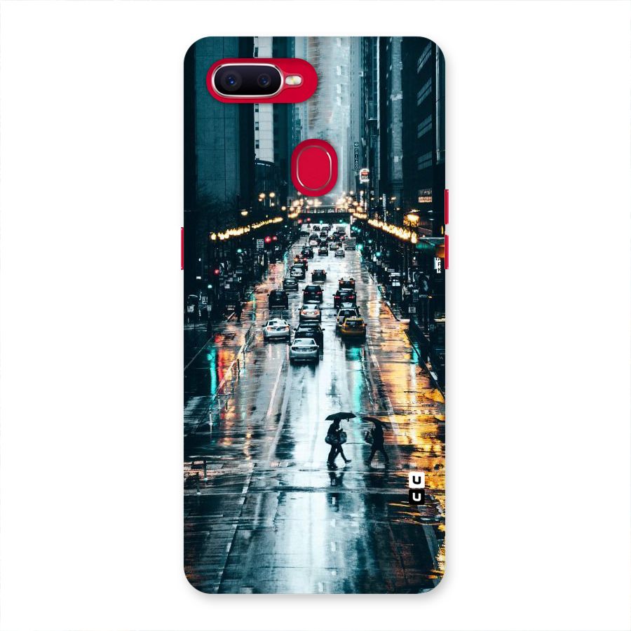 NY Streets Rainy Back Case for Oppo F9 Pro