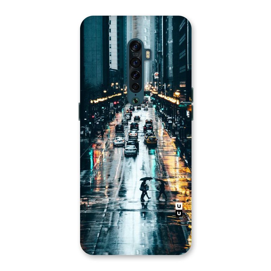 NY Streets Rainy Back Case for Oppo Reno2