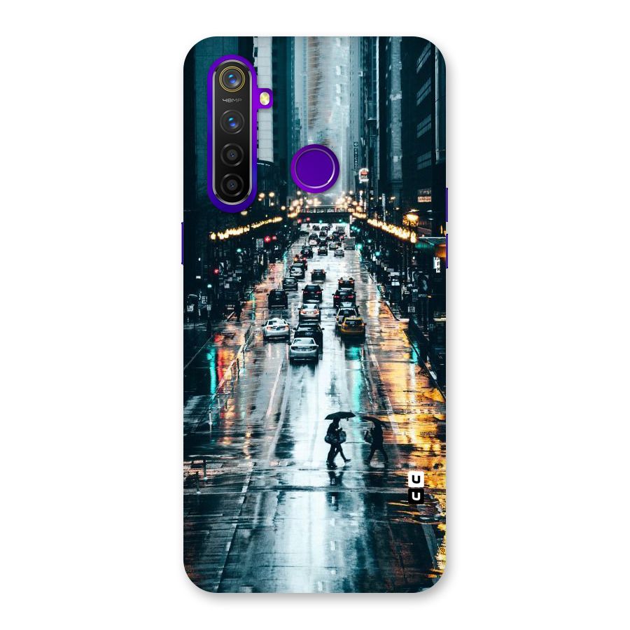 NY Streets Rainy Back Case for Realme 5 Pro