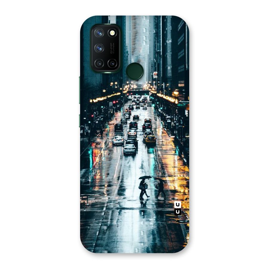 NY Streets Rainy Back Case for Realme 7i