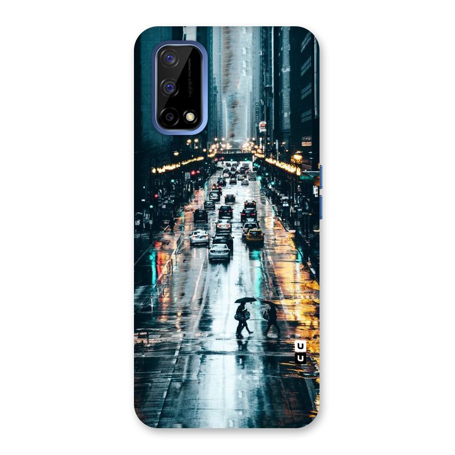 NY Streets Rainy Back Case for Realme Narzo 30 Pro