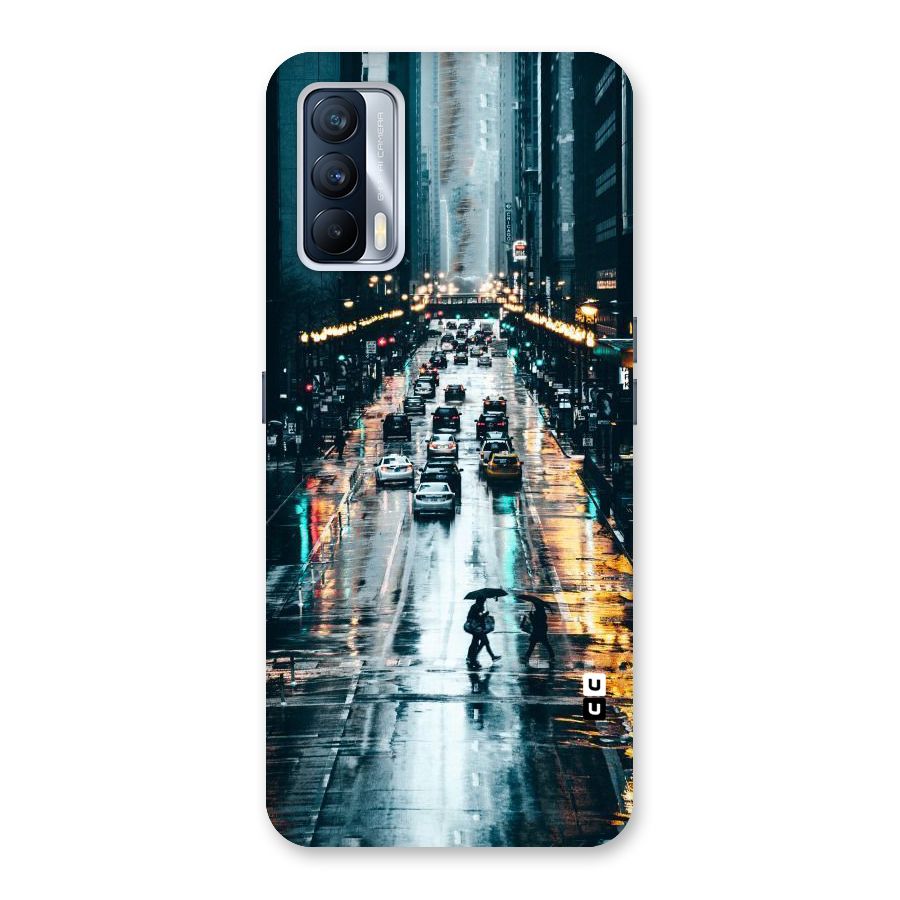 NY Streets Rainy Back Case for Realme X7