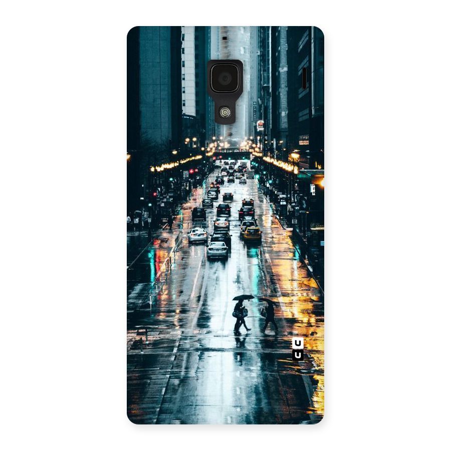 NY Streets Rainy Back Case for Redmi 1S