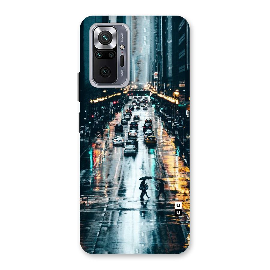 NY Streets Rainy Back Case for Redmi Note 10 Pro Max