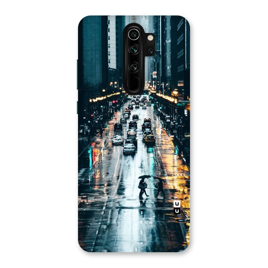 NY Streets Rainy Back Case for Redmi Note 8 Pro