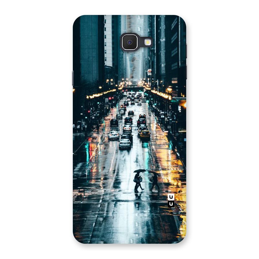 NY Streets Rainy Back Case for Samsung Galaxy J7 Prime