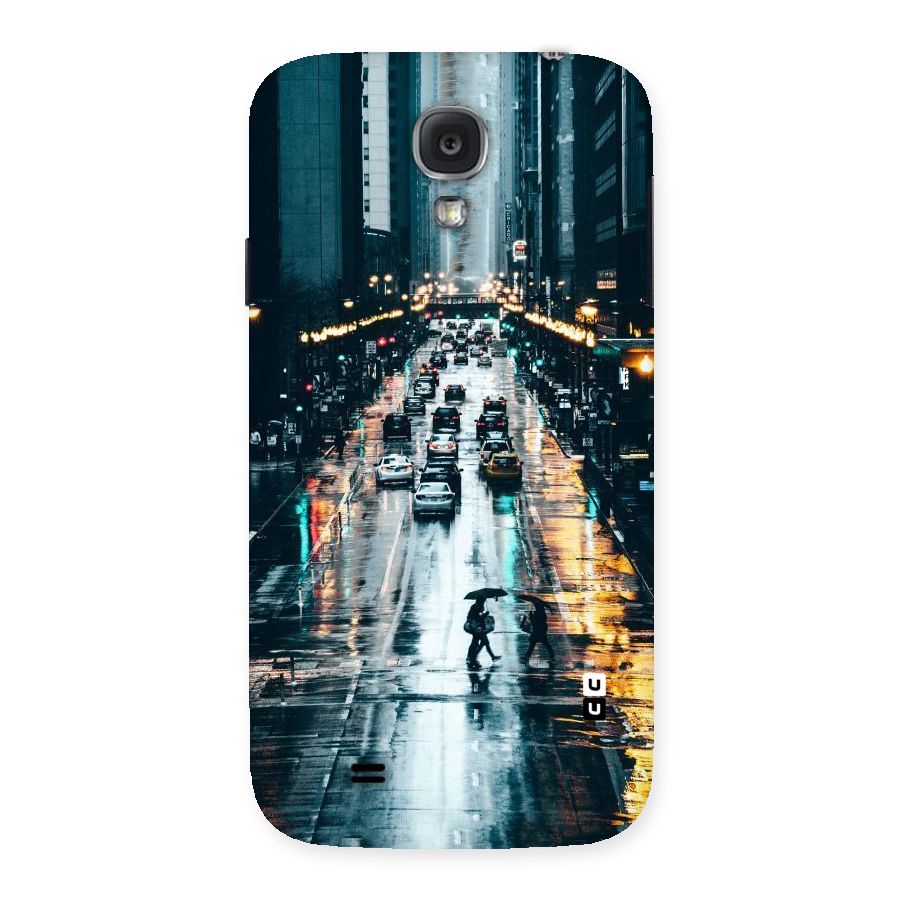NY Streets Rainy Back Case for Samsung Galaxy S4