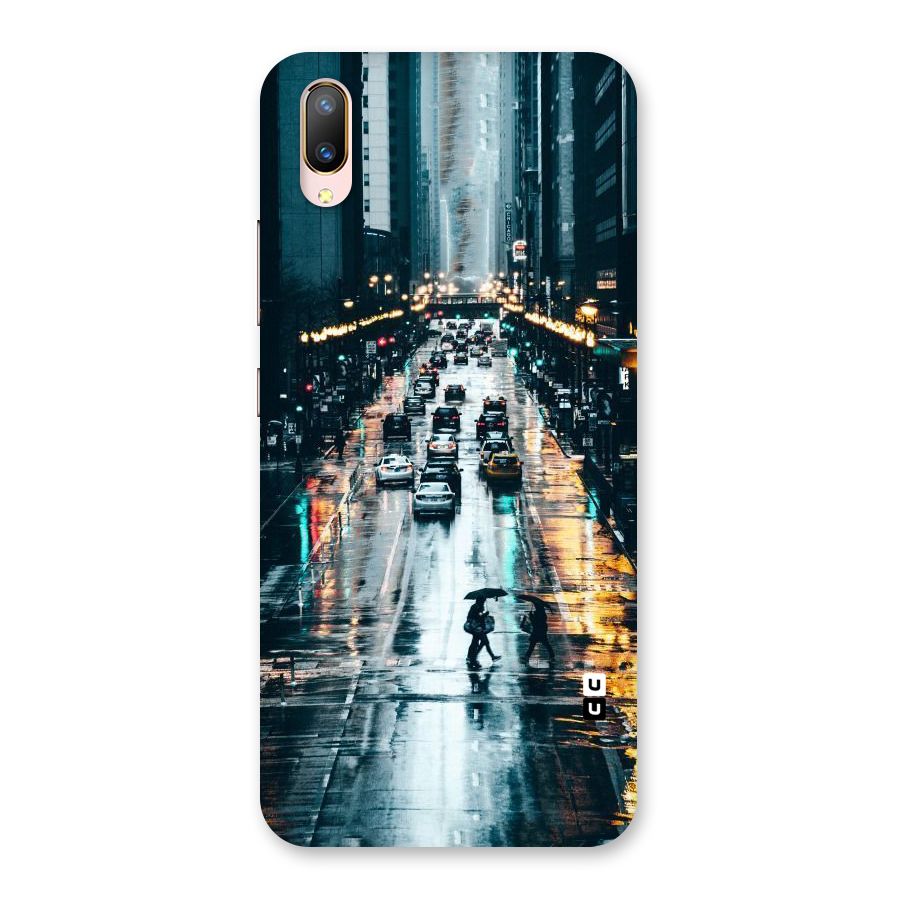 NY Streets Rainy Back Case for Vivo V11 Pro