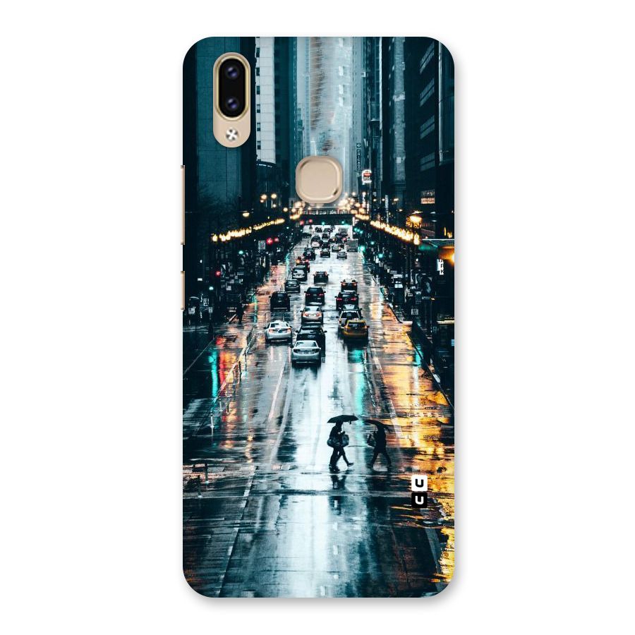 NY Streets Rainy Back Case for Vivo V9 Youth