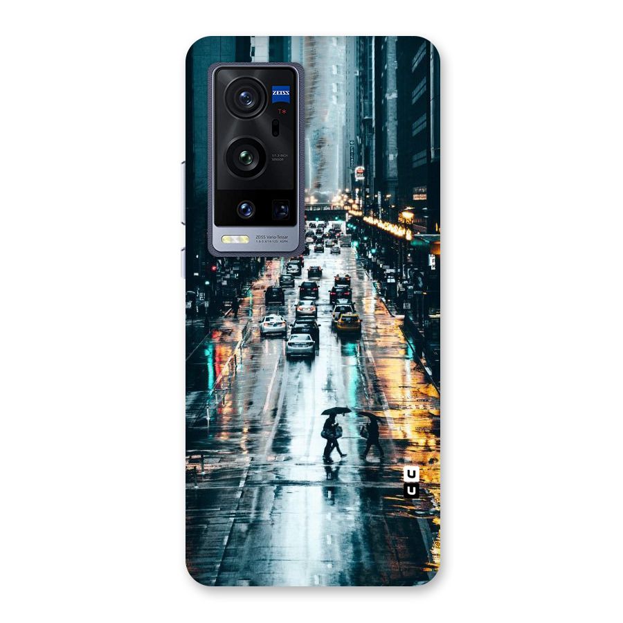 NY Streets Rainy Back Case for Vivo X60 Pro Plus