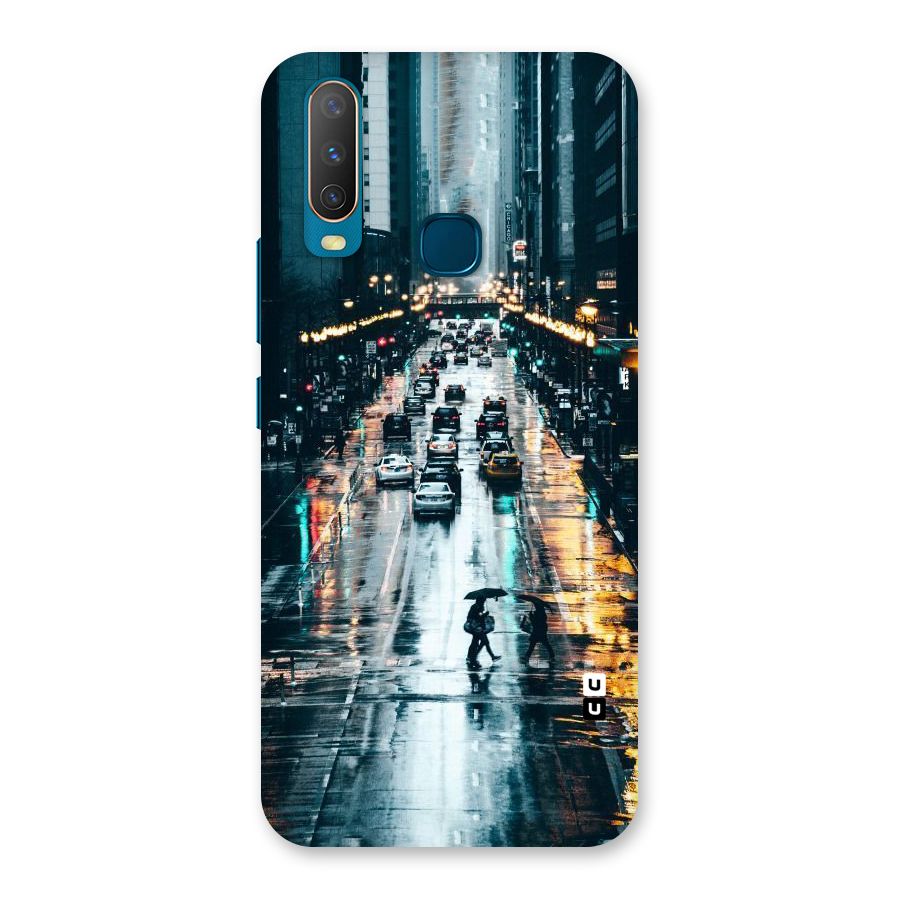 NY Streets Rainy Back Case for Vivo Y17