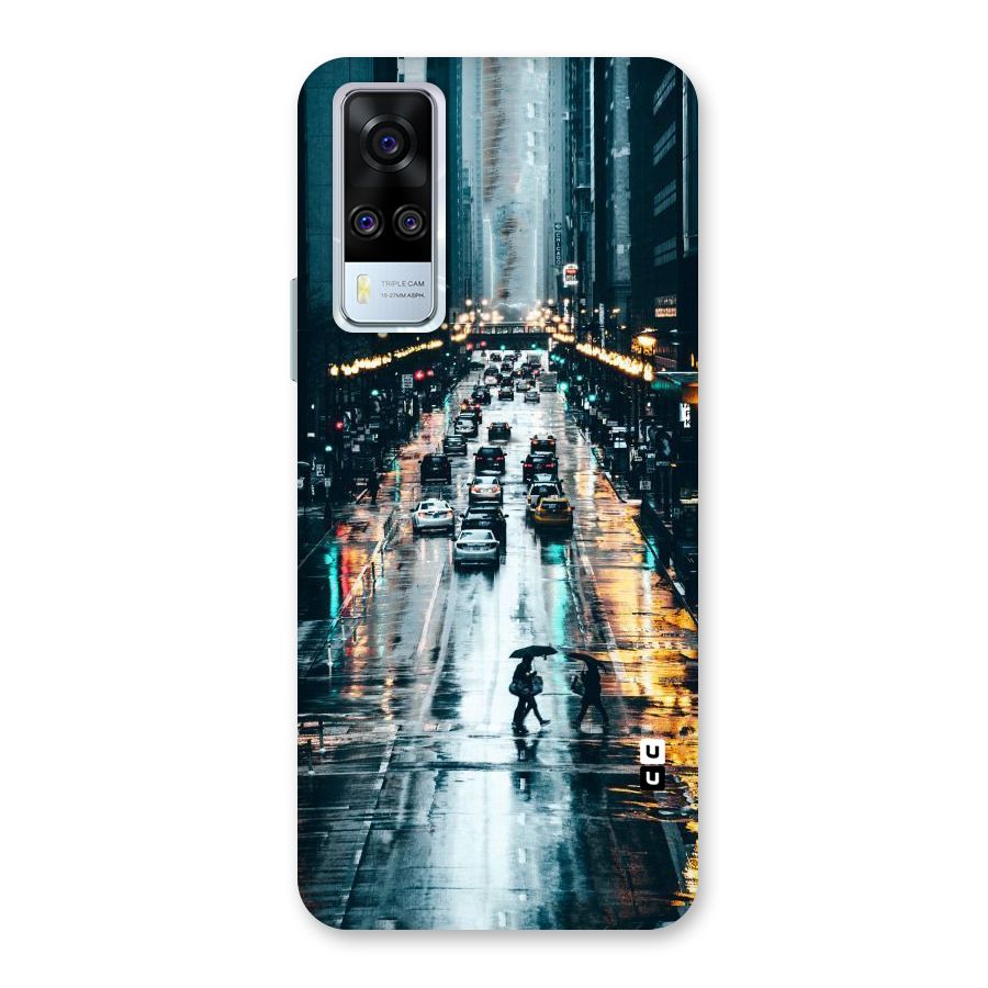 NY Streets Rainy Back Case for Vivo Y31