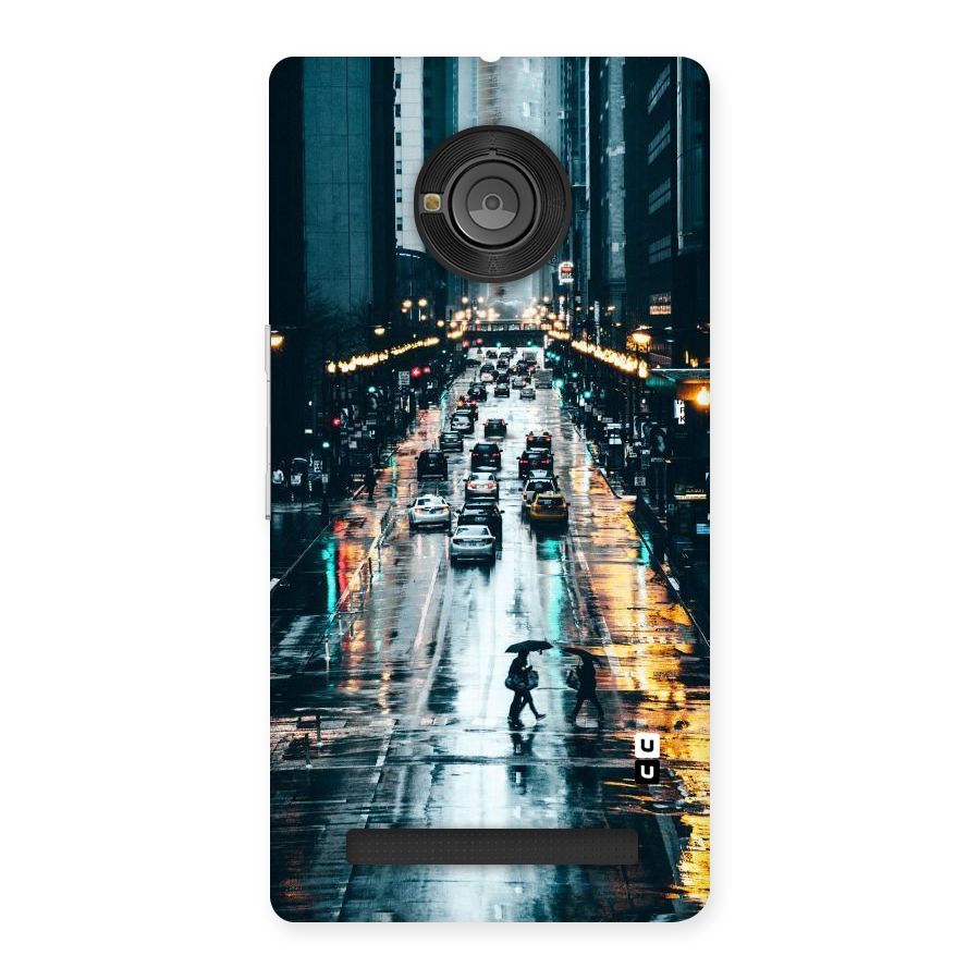 NY Streets Rainy Back Case for Yu Yunique