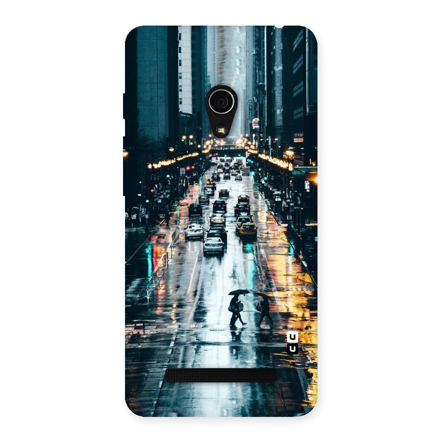 NY Streets Rainy Back Case for Zenfone 5