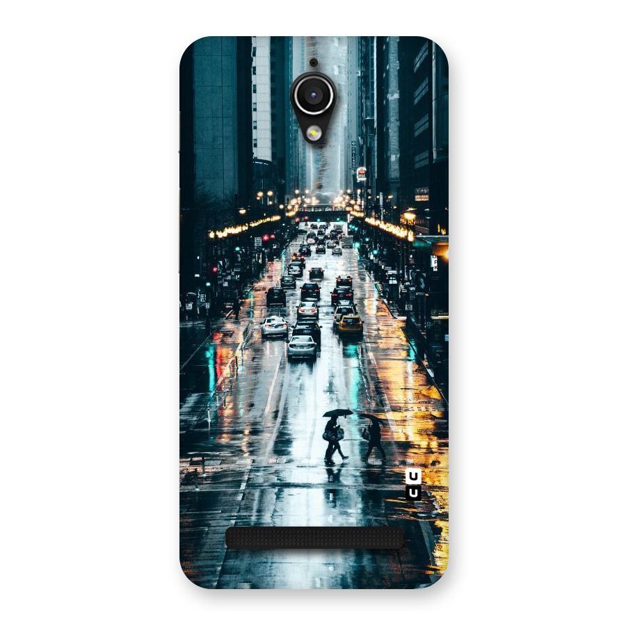 NY Streets Rainy Back Case for Zenfone Go