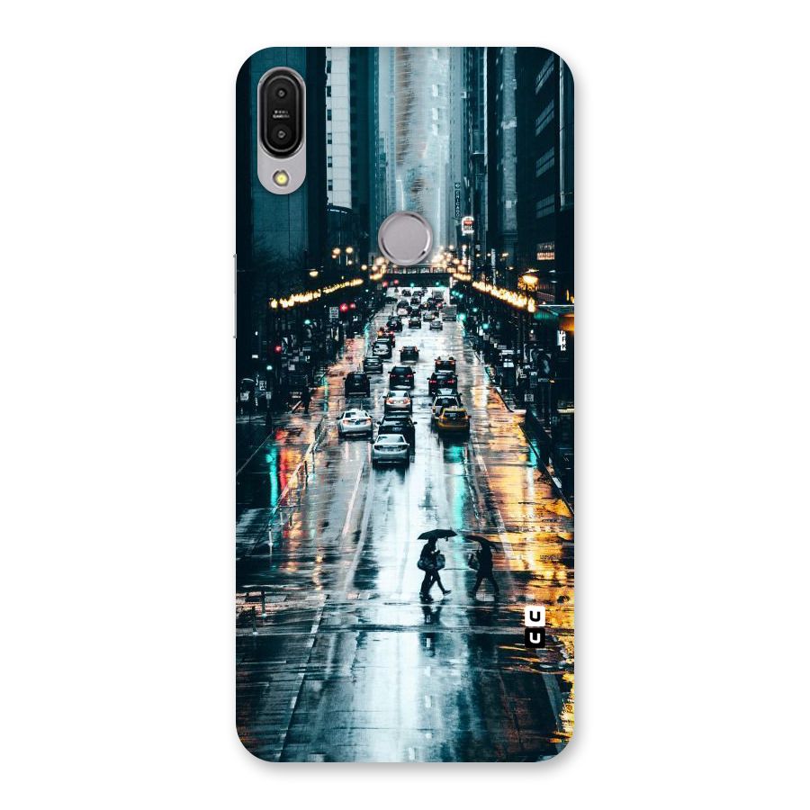 NY Streets Rainy Back Case for Zenfone Max Pro M1