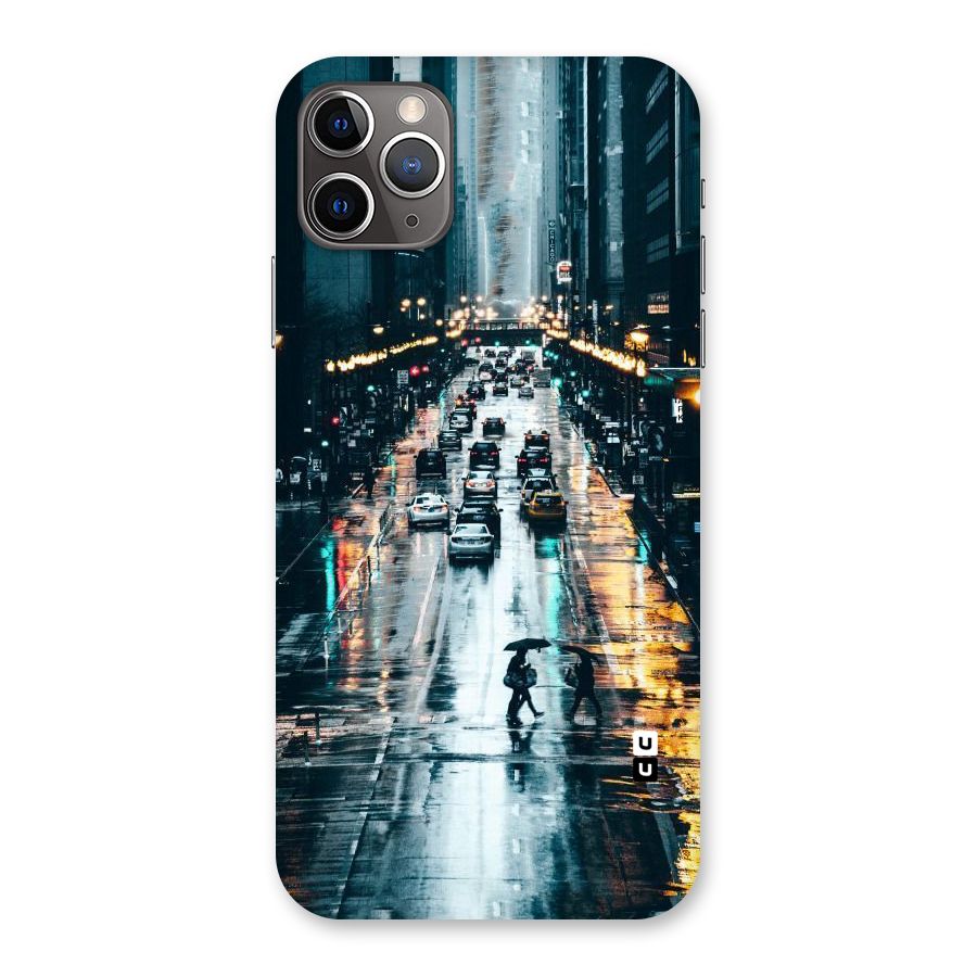 NY Streets Rainy Back Case for iPhone 11 Pro Max