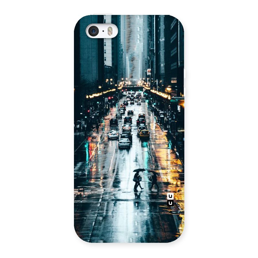 NY Streets Rainy Back Case for iPhone 5 5S