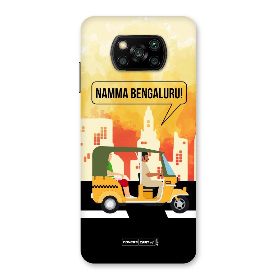 Namma Bengaluru Back Case for Poco X3