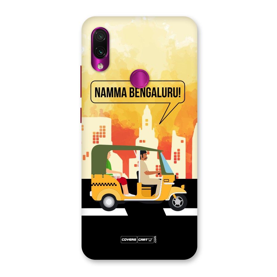 Namma Bengaluru Back Case for Redmi Note 7 Pro