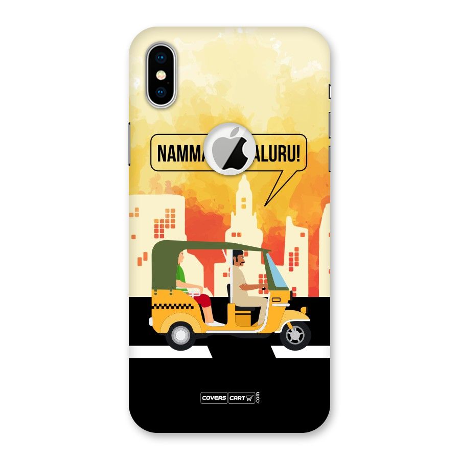 Namma Bengaluru Back Case for iPhone X Logo Cut