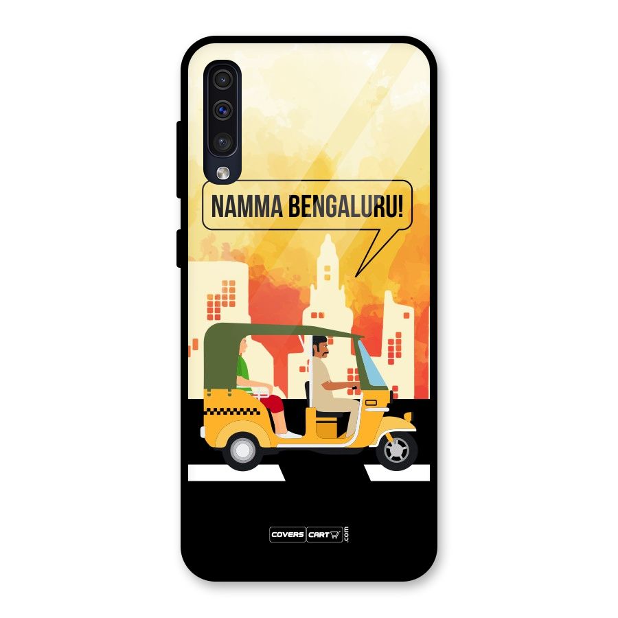Namma Bengaluru Glass Back Case for Galaxy A30s