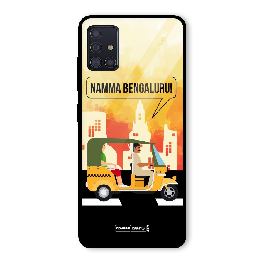 Namma Bengaluru Glass Back Case for Galaxy A51