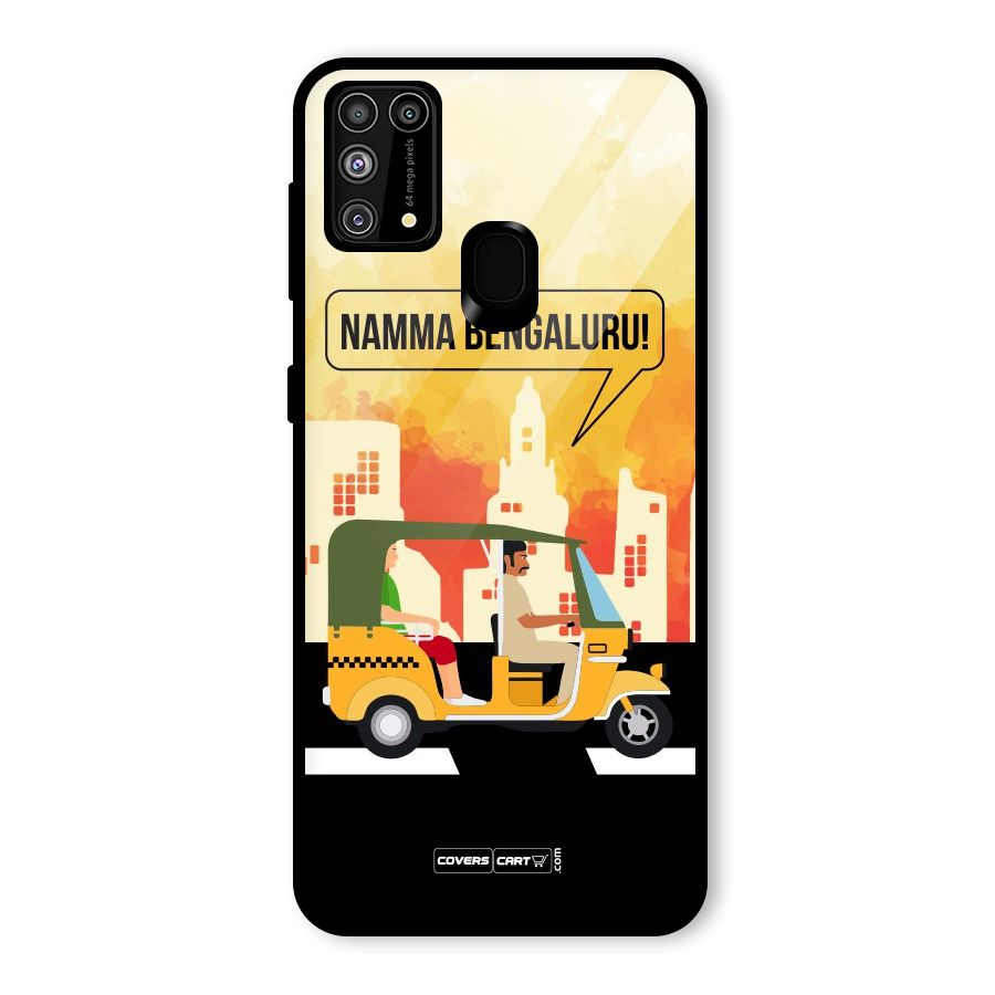 Namma Bengaluru Glass Back Case for Galaxy F41