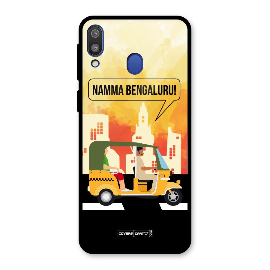 Namma Bengaluru Glass Back Case for Galaxy M20