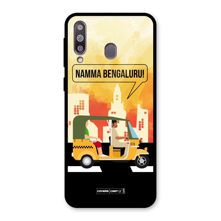 Namma Bengaluru Glass Back Case for Galaxy M30