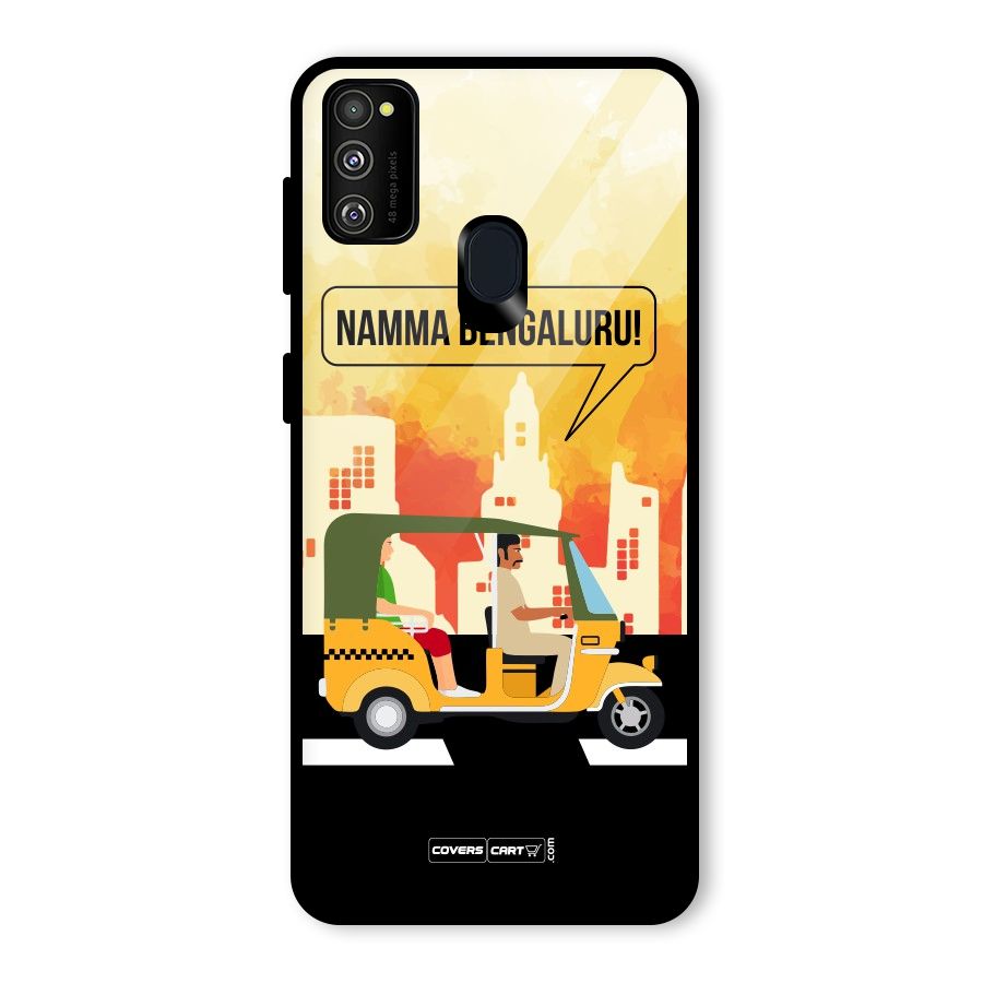 Namma Bengaluru Glass Back Case for Galaxy M30s