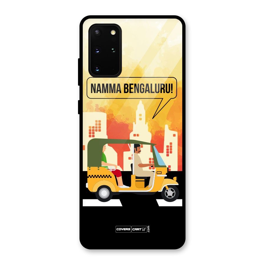 Namma Bengaluru Glass Back Case for Galaxy S20 Plus