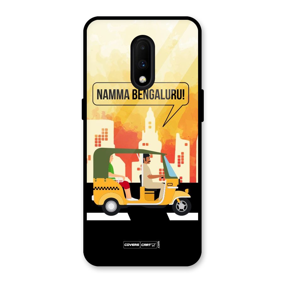 Namma Bengaluru Glass Back Case for OnePlus 7