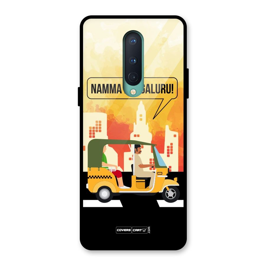 Namma Bengaluru Glass Back Case for OnePlus 8