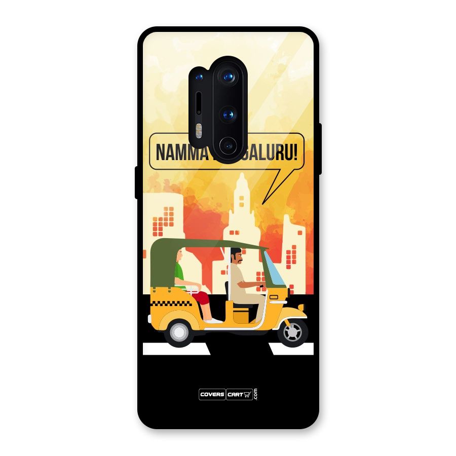 Namma Bengaluru Glass Back Case for OnePlus 8 Pro