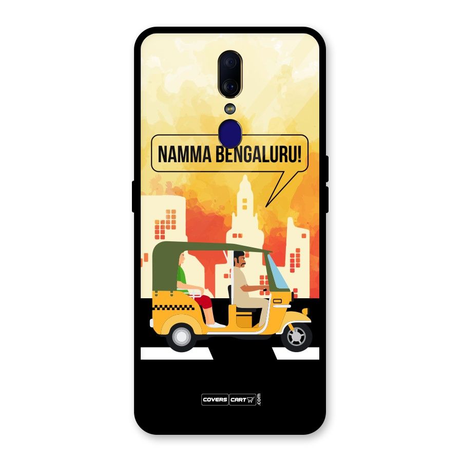 Namma Bengaluru Glass Back Case for Oppo F11