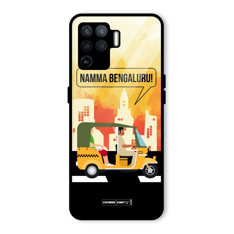 Namma Bengaluru Glass Back Case for Oppo F19 Pro