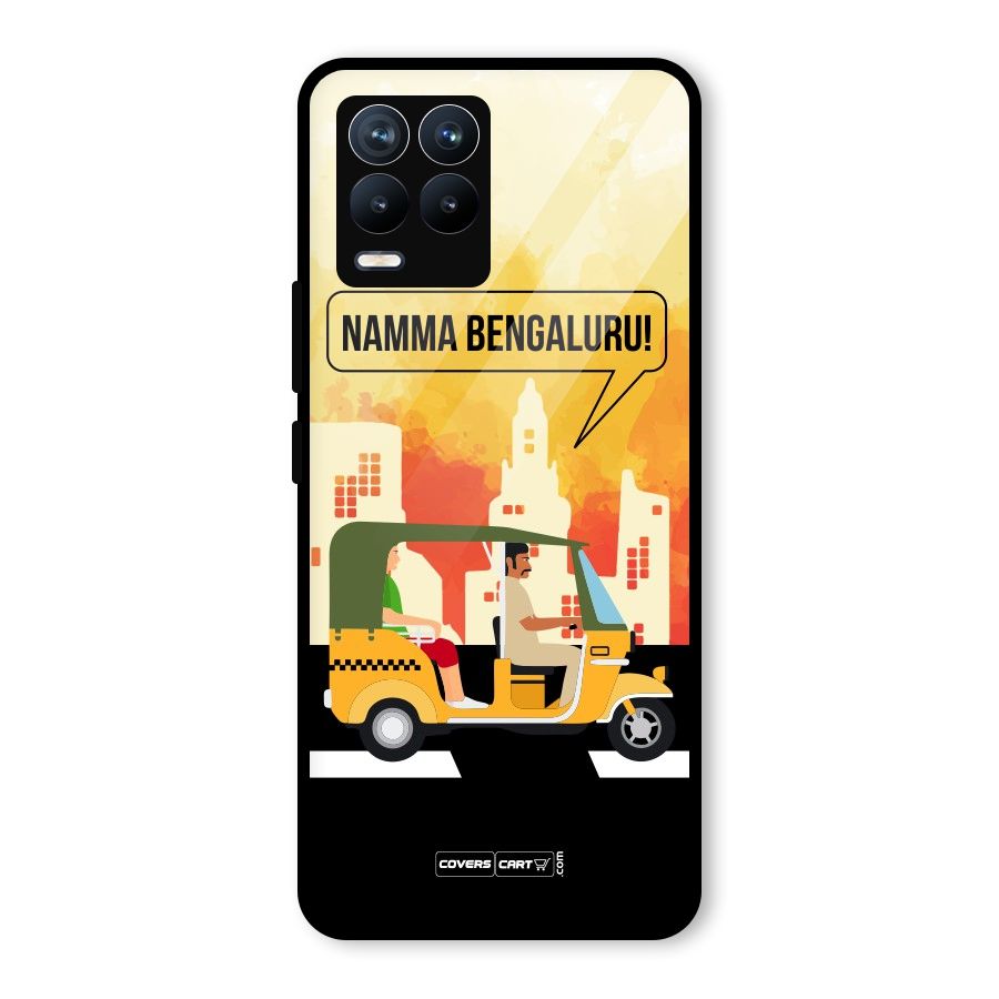 Namma Bengaluru Glass Back Case for Realme 8