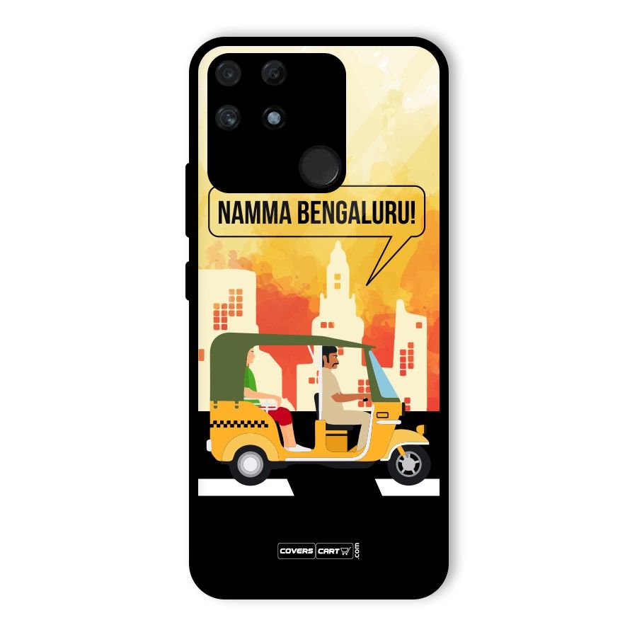 Namma Bengaluru Glass Back Case for Realme Narzo 50A