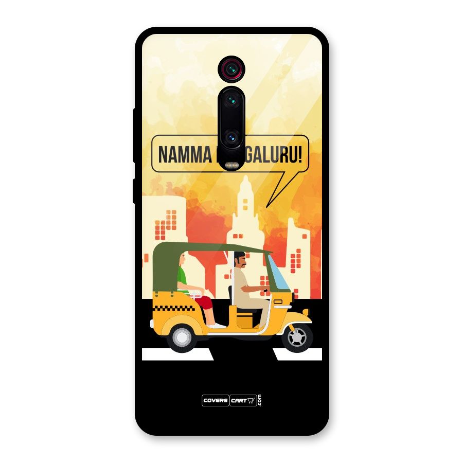 Namma Bengaluru Glass Back Case for Redmi K20