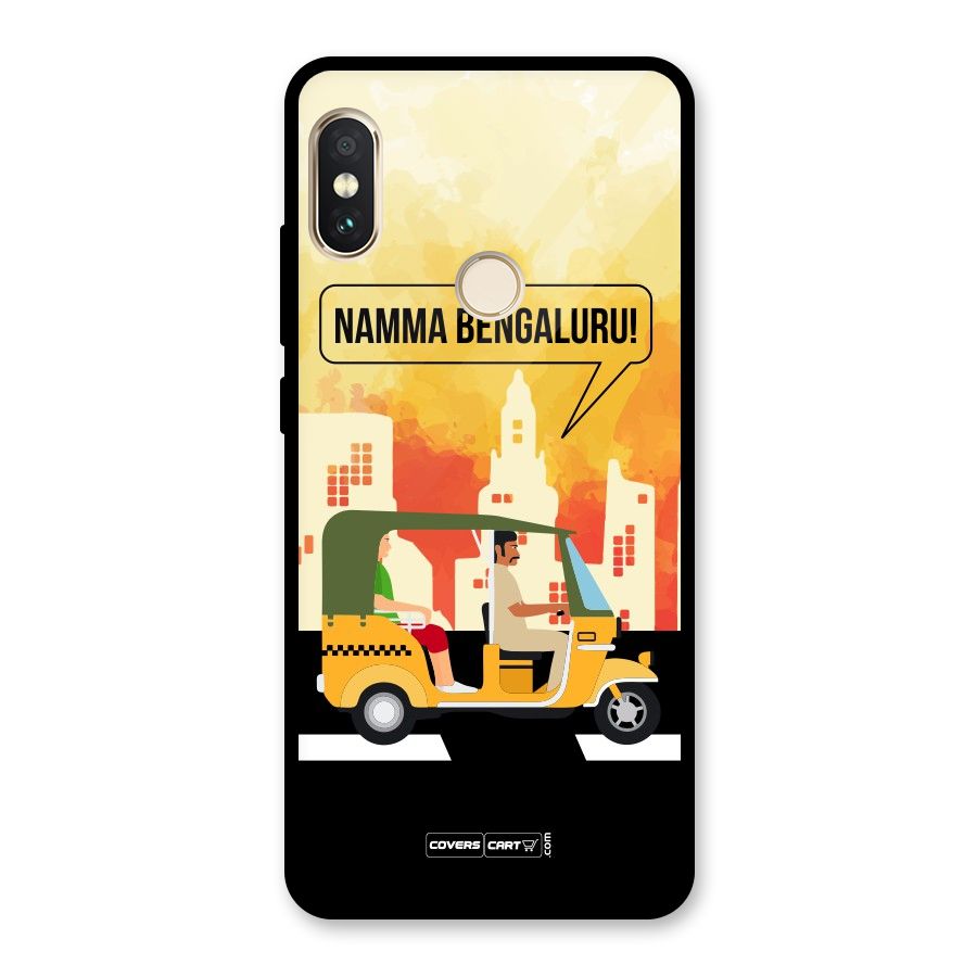 Namma Bengaluru Glass Back Case for Redmi Note 5 Pro