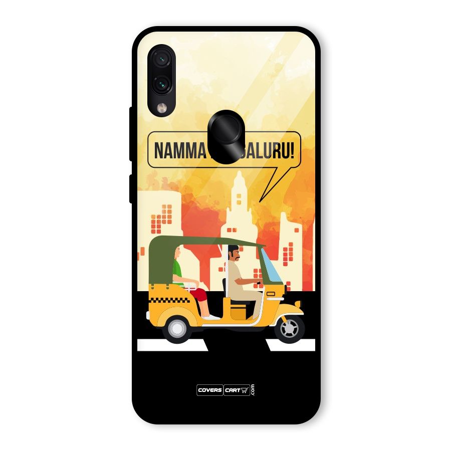 Namma Bengaluru Glass Back Case for Redmi Note 7S