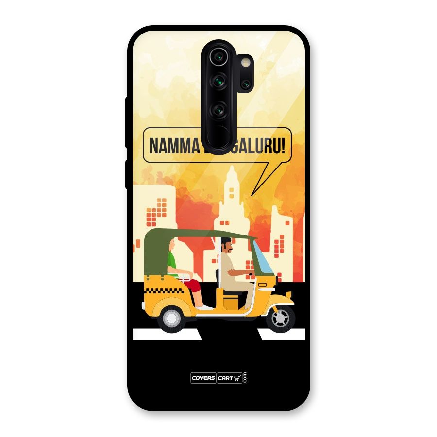 Namma Bengaluru Glass Back Case for Redmi Note 8 Pro