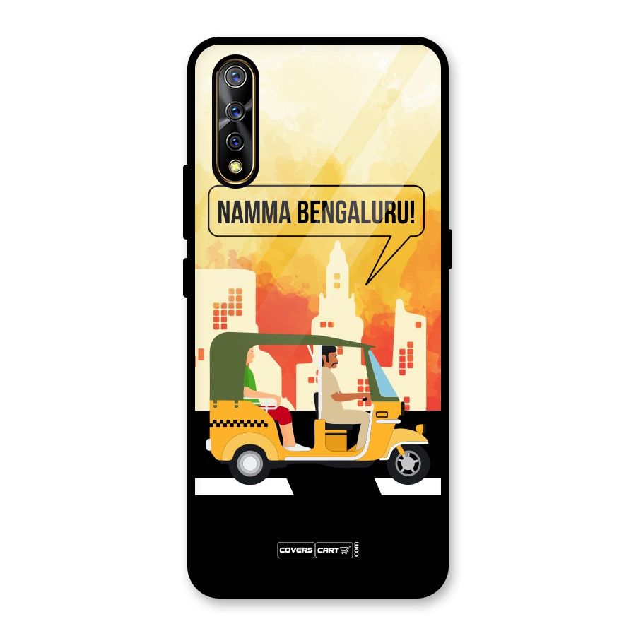 Namma Bengaluru Glass Back Case for Vivo S1