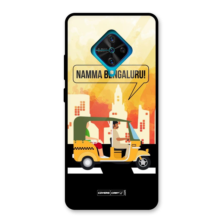 Namma Bengaluru Glass Back Case for Vivo S1 Pro