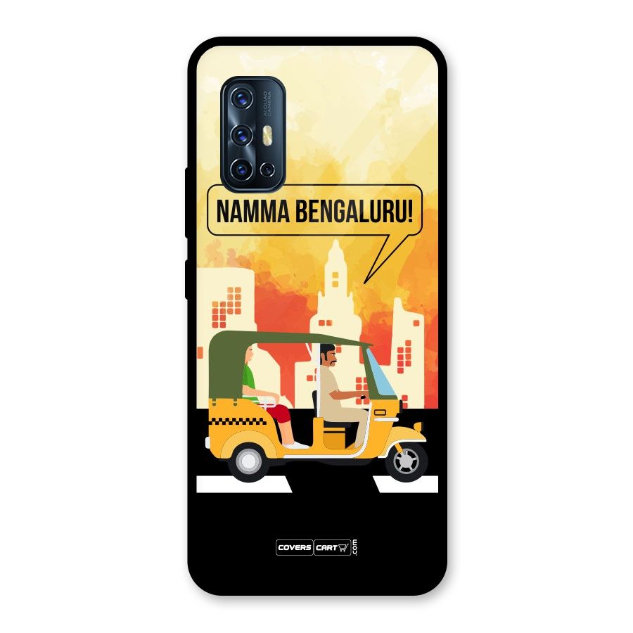 Namma Bengaluru Glass Back Case for Vivo V17