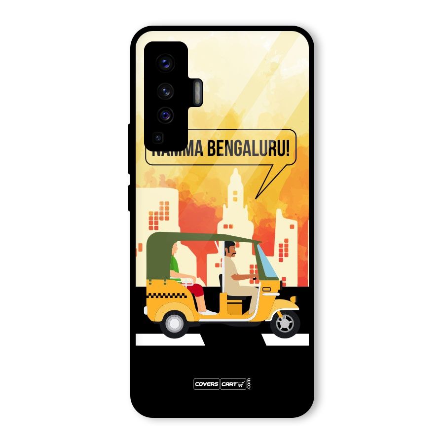Namma Bengaluru Glass Back Case for Vivo X50
