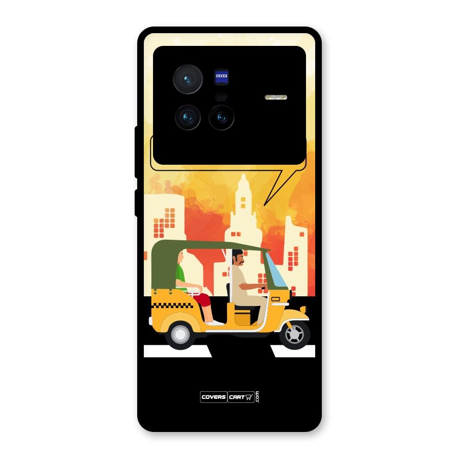 Namma Bengaluru Glass Back Case for Vivo X80