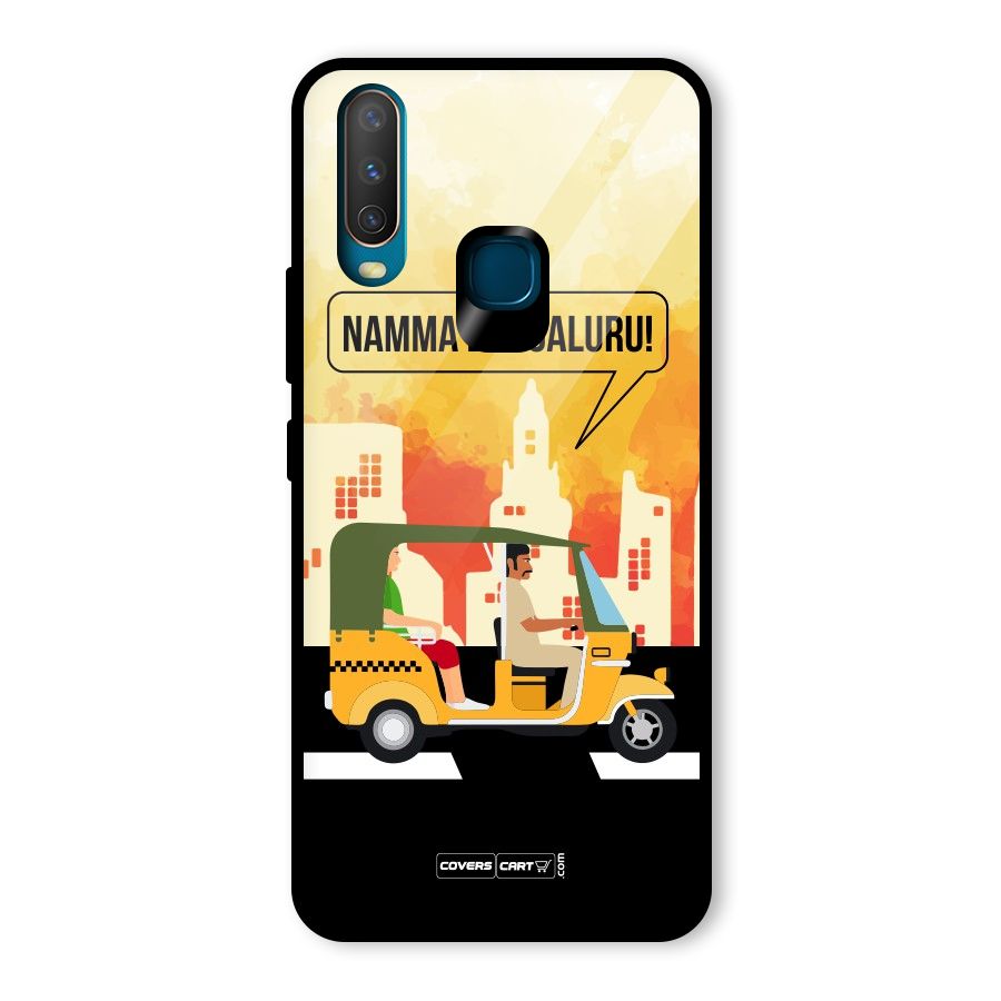 Namma Bengaluru Glass Back Case for Vivo Y12