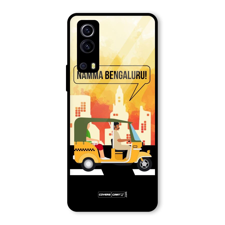 Namma Bengaluru Glass Back Case for Vivo iQOO Z3